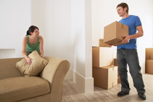 Smooth unpacking process in a modern Hounslow home